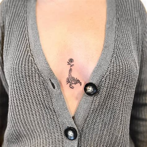 sternum between breast tattoos|Sternum Tattoo: 30 Design Ideas to Try